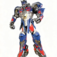 Traje de robot deformable Optimus Prime personalizado con armadura de EVA de tacón alto para eventos comerciales y accesorios de cosplay de películas.