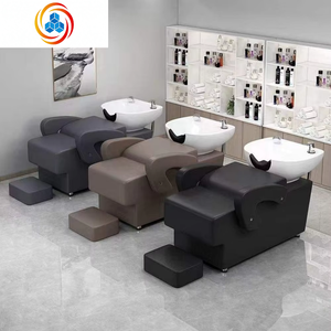 Muebles de Salón Modernos y Equipos de Peluquería al por Mayor, Incluyendo Silla de Champú de Cuero PU para Uso en Baños - Product Image 3