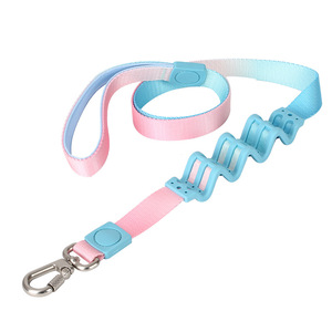 Laisse pour chien réglable, colorée, personnalisée OEM, durable, mains libres pour la promenade - Product Image 1