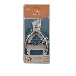 45N modèle de coupe de vêtement plaque faisant des outils étiquette poinçonnage encoche couteau bord pince, tissu échantillon pince - Product Image 5