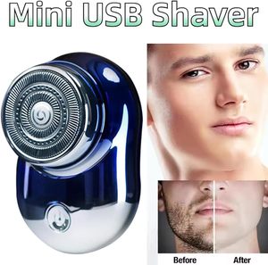 Hot Selling New Pocket Size Electric Shavers for <b>Men</b> USB Charging Mini Portable Razor Body Household IPx4 Waterproof 60min - Product Image 3