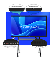 Tableau blanc numérique 4k 65 75 86 pouces projecteur de tableau intelligent interactif