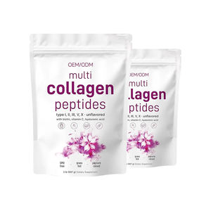 OEM özel etiket süper deniz kollajen tozu poşet biyotin ve C vitamini infüzyon cilt beyazlatıcıları için hayati proteinler - Product Image 1