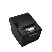 Imprimantes thermiques de reçus et codes-barres MQTT Cloud de 80 mm avec écran LCD, Bluetooth sans fil, USB, LAN, WiFi