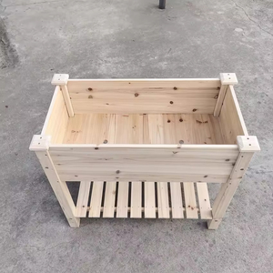 Lit de jardin surélevé en <span class=keywords><strong>bois</strong></span> directement en <span class=keywords><strong>usine</strong></span> Lit de jardin surélevé en légumes rectangle - Product Image 4