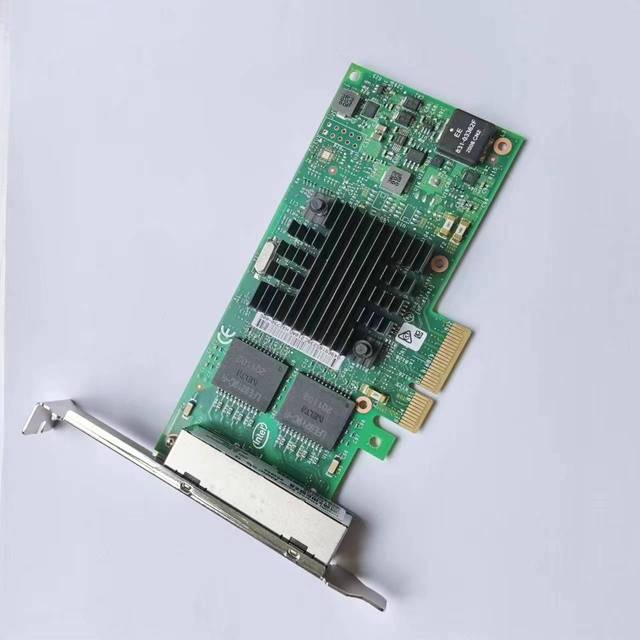 Best Price I350-T4 4port 10G Ethernet Converged Network Adapter for Server Original Intel 4 Port 10G Network Card