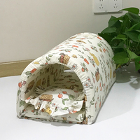 Accessoires lapin petits animaux tissu doux lapin lit GRAND refuge Tunnel maison parfaite pour lapins lapin cochon d'inde maison