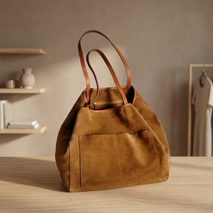Sacs à main en cuir véritable imperméables et thermiques BS International pour femmes, personnalisables avec logo, deux fermetures éclair, bandoulière simple, 1L, pour voyage - Product Image 6