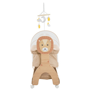 Bán Buôn Bộ Đồ Giường Trẻ Em Đặt Giường Cũi Trẻ Em Với Lưới Muỗi Dày Nệm Lớn Giỏ Ánh Sáng Ban Đêm Điện Tổ Giường - Product Image 4