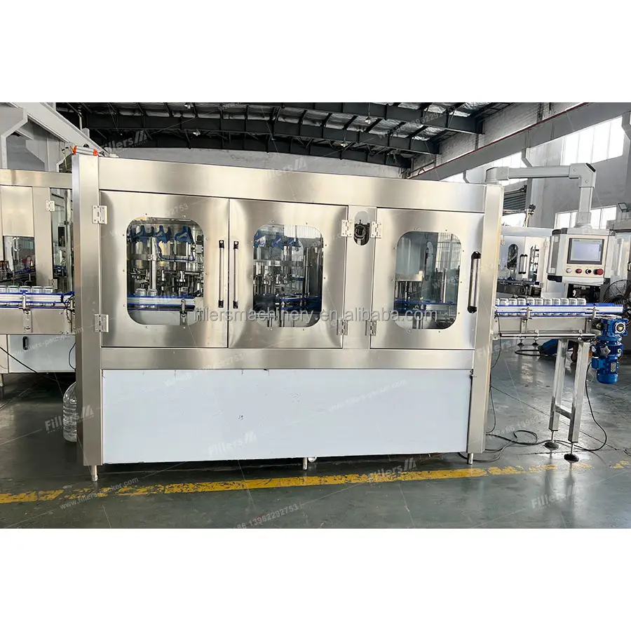 Fully Automatic Aluminum Canned Water Filling Machine for Beverage Factory