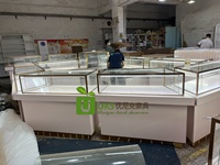 Mobilier sur mesure pour bijouterie, design d'intérieur de magasin de détail, comptoir de présentation de bijoux, vitrine en verre, kiosque de centre commercial