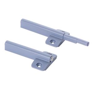 Dispositif de poussée de porte de placard à ressort magnétique auto-rétractable, à bouton-poussoir, sans poignée, encastré et dissimulé - Product Image 2