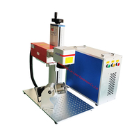 Machine de marquage laser UV volante à caméra CCD 5W CNC refroidie par air avec prise en charge DXF/PLT/AI/DWG pour marquage 3D haute vitesse