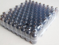 Mini flacons en verre ambré sérigraphiés pour échantillons d'huiles essentielles, parfums, crèmes pour le visage, sérums, crèmes pour les yeux et soins du visage