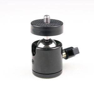 360 Bằng Rotation Studio Phụ Kiện Nhôm Xoay Mini Bóng Đầu Cho <span class=keywords><strong>Tripod</strong></span> Monopod Vòng Ánh Sáng 1/4Inch Lỗ Máy Ảnh Gắn Kết - Product Image 2