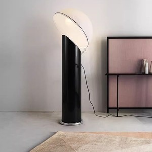 Italian Ciot Vintage Cream Floor <b>Lamp</b> Designer Acrylic Hat LED Light Source Switch Control Living Room Bedroom <b>Study</b> <b>Lamp</b> - Product Image 5