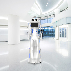 Robot de Bienvenida Inteligente, Robot de Recepción Multifuncional Móvil, Pantalla Táctil Capacitiva de 10.1 Pulgadas, Batería de Litio de 15AH, 6 Horas de Autonomía, para Hoteles - Product Image 5