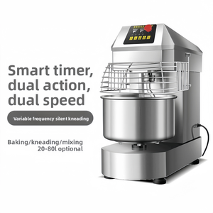 Nouvelle machine à pétrir électrique automatique 1100W à double action et double vitesse, avec <span class=keywords><strong>bol</strong></span> en acier inoxydable, minuterie intelligente, pour usage en boulangerie - Product Image 4