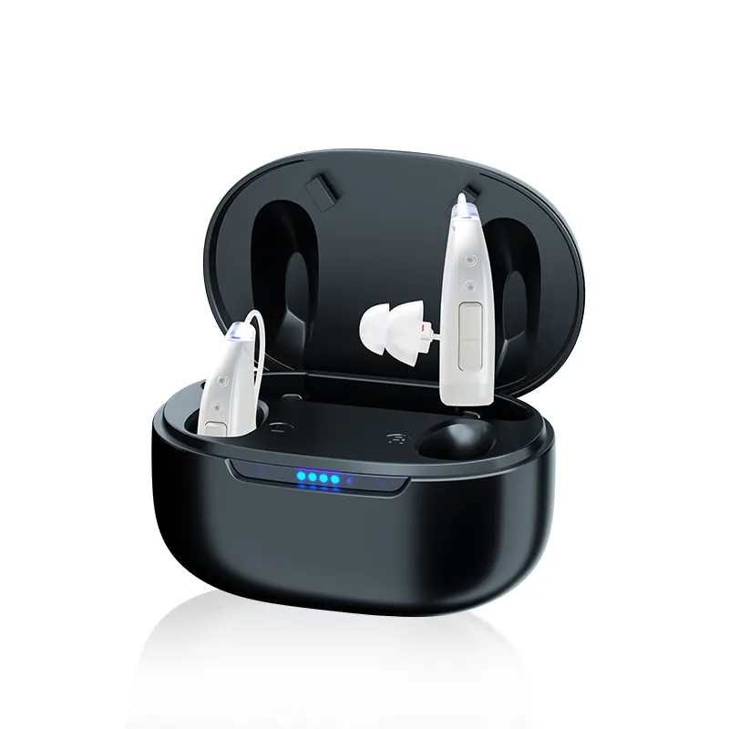 BTE hearing aids rechargeable for seniors