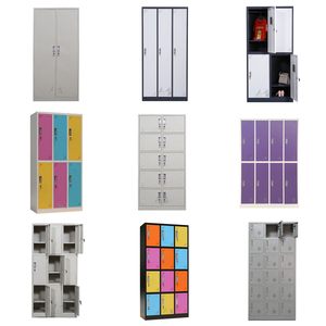 Armoire <span class=keywords><strong>de</strong></span> rangement métallique personnalisée à 12 portes, multi-niveaux, pour objets personnels, pour salle <span class=keywords><strong>de</strong></span> sport, école - Product Image 4
