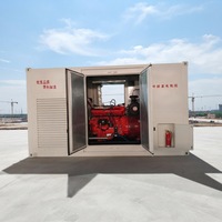 Groupe électrogène industriel de secours à méthanol, 400 kW, à châssis ouvert, refroidi par air, triphasé 400 V/230 V, 1500 tr/min