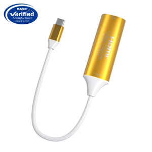 U3 <span class=keywords><strong>Plus</strong></span> 4K para <span class=keywords><strong>tarjeta</strong></span> de captura de video HDMI tipo C a HDMI 60Hz transmisión en vivo y grabación de juegos para formato MP4 de computadora portátil - Product Image 3