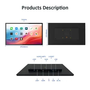 OEM Wall Mount 15.6 Inch Touch Screen Customer Feedback Evaluator Restaurant Tablet Rj45 POE NFC RFID Conference Android Tablet