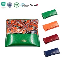 Étui de luxe Bestclean en cuir PU avec fermeture magnétique pour lunettes, personnalisable avec impression sur mesure
