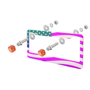 <span class=keywords><strong>Bulloni</strong></span> per Targa in Lega di Alluminio Stile Dado, Fissaggi Universali per Veicoli, Viti Decorative per Auto, Moto, Bici Elettriche - Product Image 3