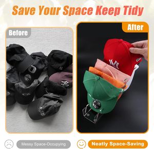 Exhibidor de Gorras de Béisbol de Acrílico Transparente, Diseño Ecológico para el Hogar y Tiendas - Product Image 4