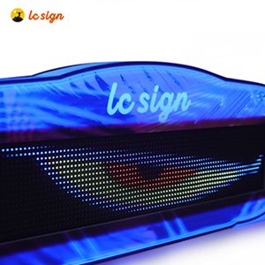 Nuevo estilo LC Sign Design Custom <span class=keywords><strong>LED</strong></span> Messages Board <span class=keywords><strong>LED</strong></span> Marquee Sign Bottle Service Presenter Night Club Signs para Night Club - Product Image 5