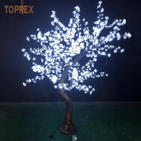 Guirlande lumineuse LED d'extérieur imperméable pour Noël, couleur personnalisée, éclairage décoratif de parc, éclairage des cerisiers en fleurs