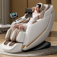 YS-C99 Nouveau fauteuil de massage portable pliable 6D AI à gravité zéro avec charge sans fil, chauffage et relaxation électrique