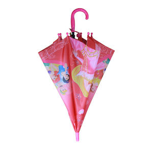 Parapluie droit pour enfants Elsa, vente en gros, personnalisé, dessin animé mignon, acier, plastique, polyester, impression numérique, enfants, POE 19 * 8k, tout - Product Image 6