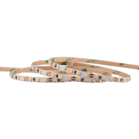 Bande lumineuse LED flexible DC12V SMD 2835, PCB 5mm, 120 LED/m, haute densité, lumière blanche chaude/blanche neutre/blanche froide, ruban lumineux pour armoires intérieures, escaliers