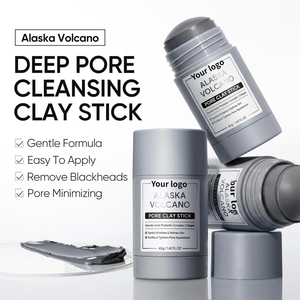 Stick di <span class=keywords><strong>Argilla</strong></span> Vulcanica dell'Alaska per Pori, Restringente e Rassodante, con Carbone Nero, Controllo dell'Olio, Illuminante, Anti-Opacità, Vegano, Professionale - Product Image 2
