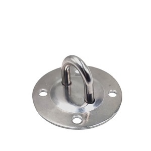 Stainless Steel Yoga Hammock Support <b>Plate</b> 304 Fixed <b>Plate</b> With Bolts For Hanging Chair Swing Load Bearing - Product Image 5