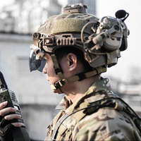 Auriculares Tácticos Antiruido para Exteriores, Auriculares de Comunicación Táctica para Casco Táctico