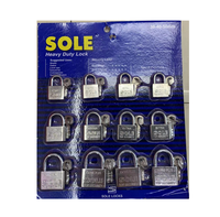 Cadenas carré en fer de haute qualité KA 50 mm avec clé à palette, cylindre en laiton personnalisable pour écoles et entrepôts