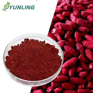 Extrait <span class=keywords><strong>de</strong></span> <span class=keywords><strong>Riz</strong></span> <span class=keywords><strong>Rouge</strong></span> Fermenté <span class=keywords><strong>de</strong></span> Qualité Alimentaire, Poudre d'Extrait d'Herbes, 5% <span class=keywords><strong>de</strong></span> Protéine <span class=keywords><strong>de</strong></span> Monacoline K, Certifié Biologique, Emballage en Fût <span class=keywords><strong>de</strong></span> 25 kg - Product Image 1