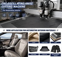 Máquina de Corte Oscilante CNC Industrial, Totalmente Automática, de Alta Precisión, para Aislamiento Acústico y Térmico de Automóviles, Ecológica y sin Rebabas