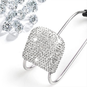 Tự Động Trang Trí Nội Thất Lưu Trữ Rhinestone Hanger Lưu Trữ Organizer Xe Purse Hooks Chủ Cho Tựa Đầu - Product Image 6