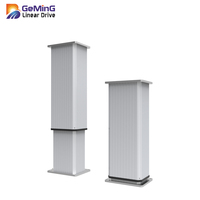 Columna Elevadora Robótica de 4 Piezas, Elevación Eléctrica, Recorrido de 3 Metros, Motor de Elevación, Altura Ajustable, Soporte Telescópico para Altavoces de 2 Metros