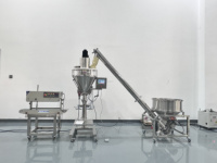 304 Inox Tarière Remplisseur Dosage Pesant Farine Épice Sucre Protéine Poudre Sèche Machine De Remplissage