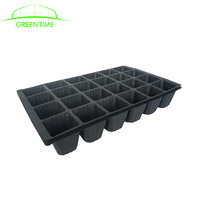 Plateau de semis en plastique PS Greentime de haute qualité, petit format, longue durée, pour pépinière