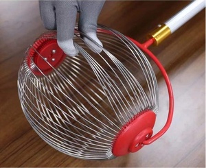 Recogedor <span class=keywords><strong>de</strong></span> Nueces Rodante para Jardín, Cabezal <span class=keywords><strong>de</strong></span> Acero con Mango Telescópico, Duradero, Personalizable, Accesorios <span class=keywords><strong>de</strong></span> Jardín - Product Image 4