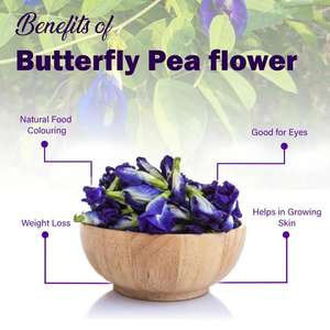 Té de Flores de Guisante Azul Secas Nutritivas al por Mayor de Sri Lanka - Product Image 2