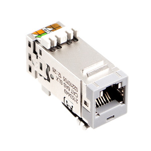 Siêu cat6A che chắn RJ45 mô-đun mô-đun Ethernet kết nối AMP Cat6A che chắn <span class=keywords><strong>Keystone</strong></span> jack - Product Image 6