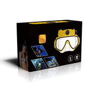 Tragbare Monitore Winait Tauchkamera-Brille mit 5 Megapixel CMOS-Sensor LED-Blitzlicht