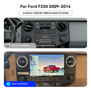 Reproductor de DVD para Auto ZWNAV con Pantalla Táctil de 12.5 Pulgadas, Android 15, Radio Multimedia, Navegación GPS para <span class=keywords><strong>Ford</strong></span> F250 2009-2014, WiFi, 4G, CarPlay, 8 Núcleos - Product Image 2